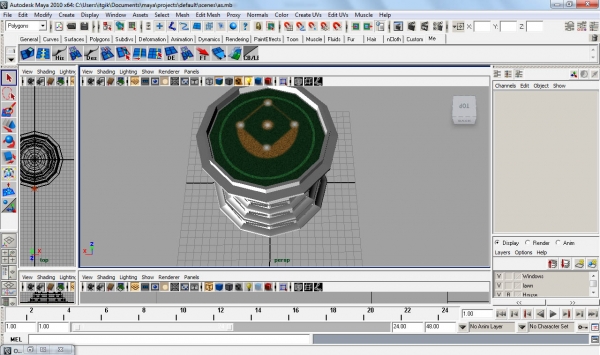 Creation of City in Space: Step 5